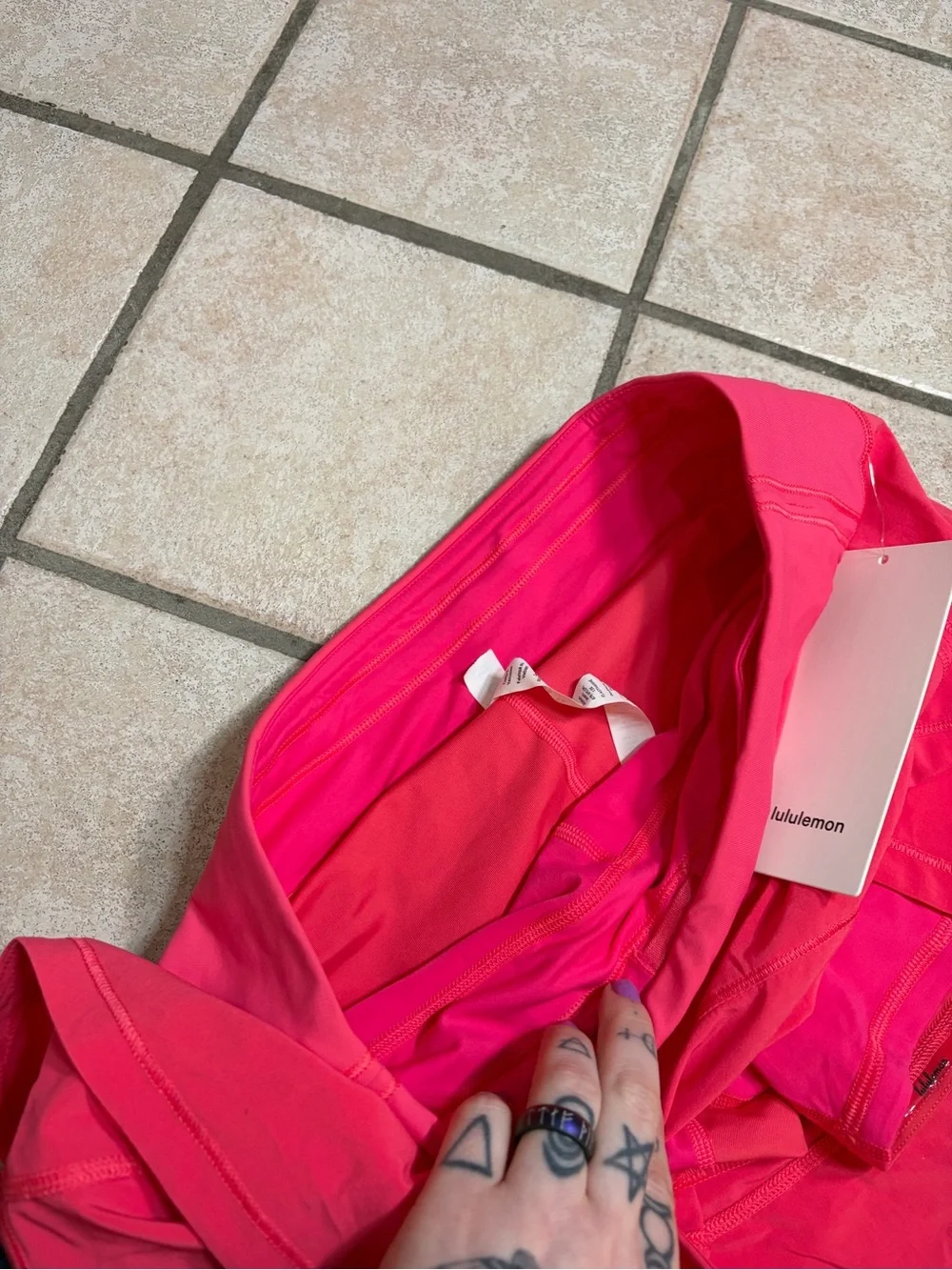 NWT Lululemon Pace Rival Mid-Rise Skirt *14” Long (Lip Gloss) Size 6
